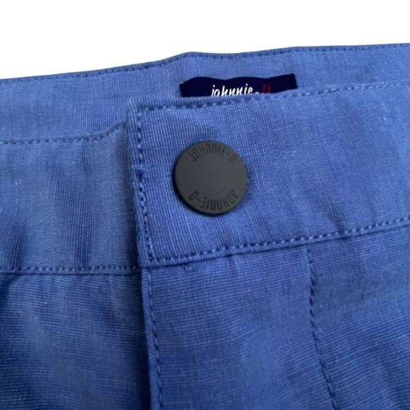 Johnnie-O Dawn 2 Dusk Shorts Men’s 32 Laguna Blue Golf Stretch Hybrid NEW - Picture 6 of 14
